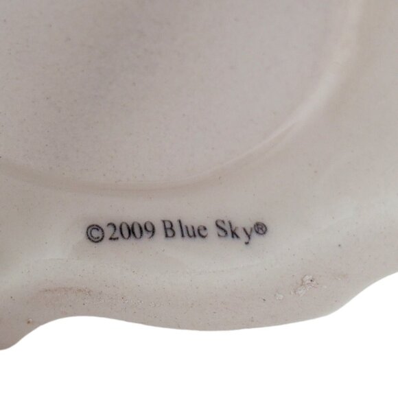 Blue Sky Clayworks Heather Goldminc Halloween Tea Light Luminary Cat Witch 10" - Picture 15 of 16